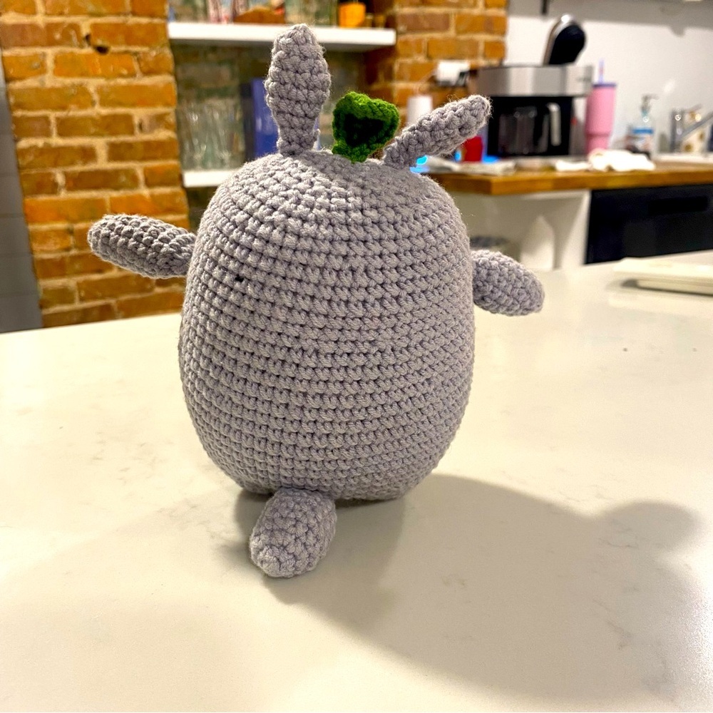 Totoro Hand-Crochet Plush Toy - Picture 2 of 5